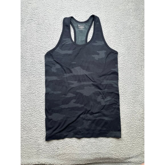Athleta speed light black camo tank size small - Picture 1 of 6